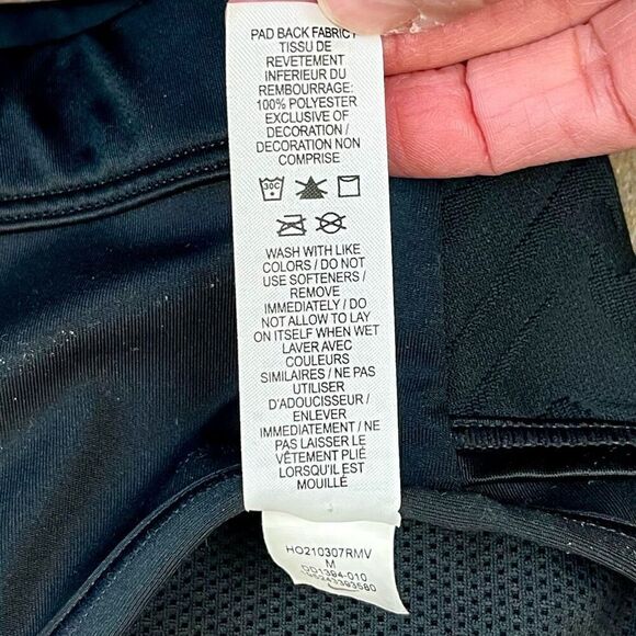 Nike Dri-Fit Black Sports Bra Medium - Picture 5 of 7